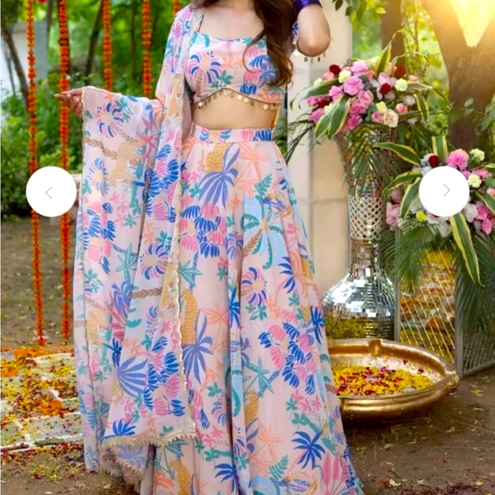 3 piece lengha